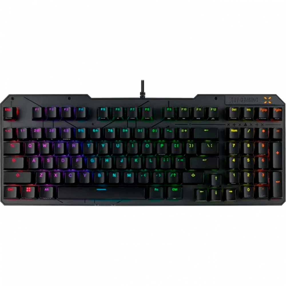 Клавиатура Asus TUF Gaming K3 Gen II Black 90MP0390-BKRA01 Проводная, USB — фото товара