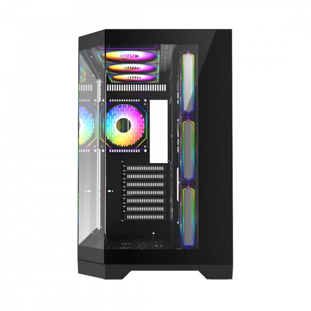 Корпус GameMax Hype-A BK Black 14100902944 Mid-Tower - миниатюра 2