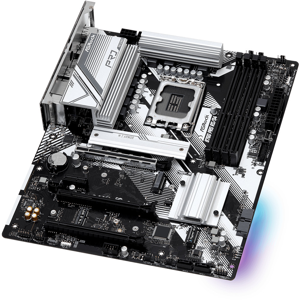 Материнская плата ASRock B760 PRO RS/D4 ATX, LGA 1700 - миниатюра 4
