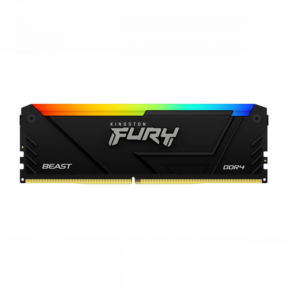 ОЗУ Kingston FURY Beast RGB KF432C16BB2A/32 DIMM, DDR4, 32 Гб, 3200 МГц - миниатюра 2