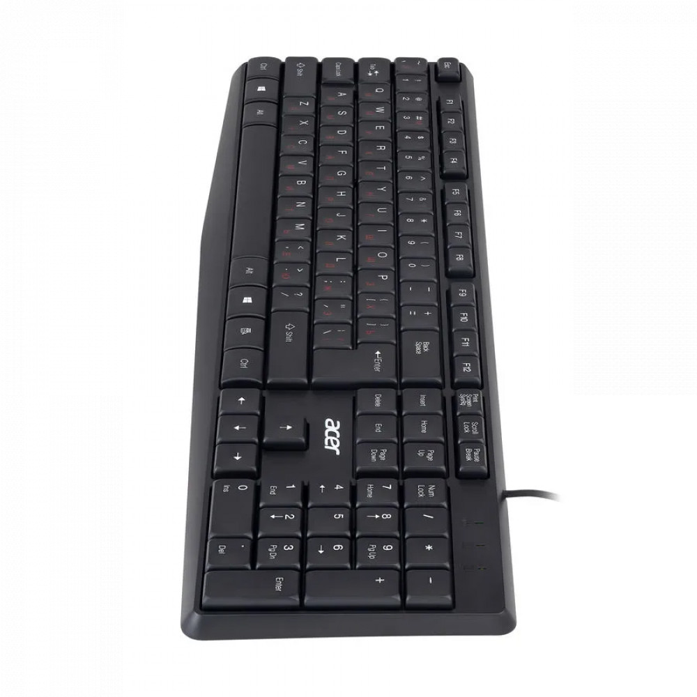 Клавиатура Acer OKW121 ZL.KBDEE.00B Проводная, USB - миниатюра 3
