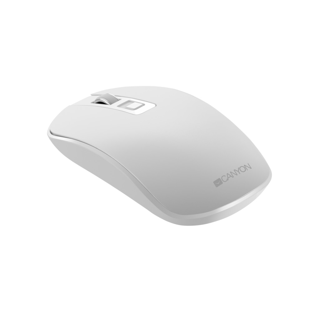 Мышь Canyon CNS-CMSW18PW Pearl White Бюджетные, Беспроводная - миниатюра 4