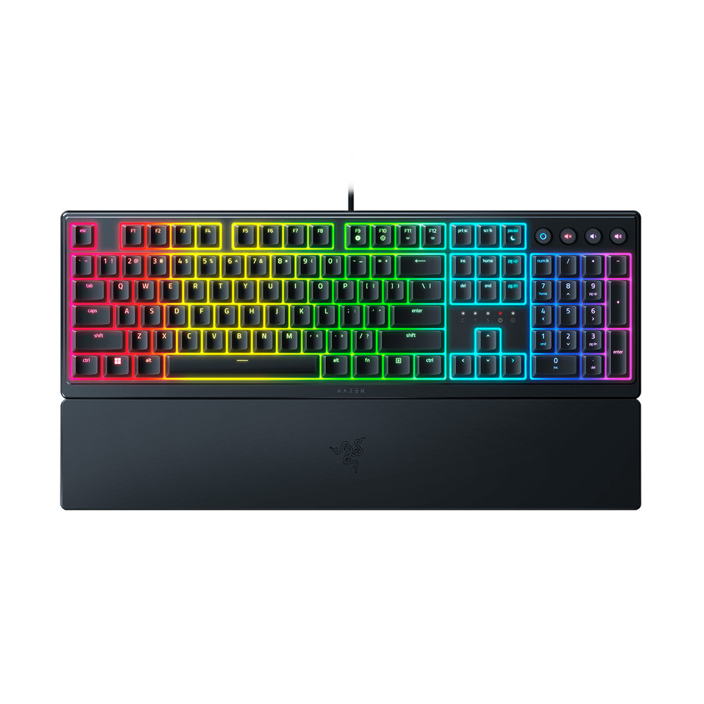 Клавиатура Razer Ornata V3 - Russian Layout RZ03-04460800-R3R1 Проводная, USB - миниатюра 2