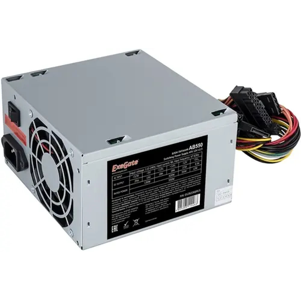 Блок питания ExeGate AB550 EX282066RUS-PC 550 Вт - миниатюра 2