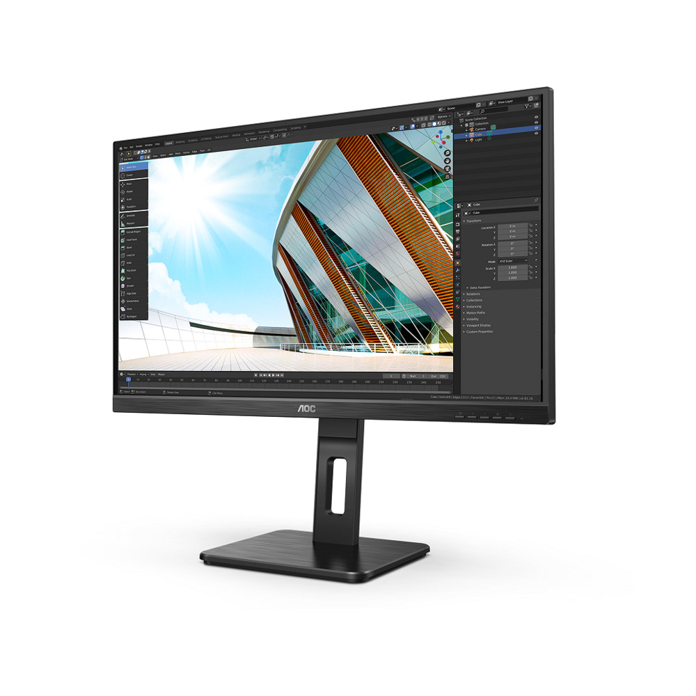 Монитор AOC 27P2Q 27 ", IPS, Full HD 1920x1080 (16:9), 75 Гц — фото товара