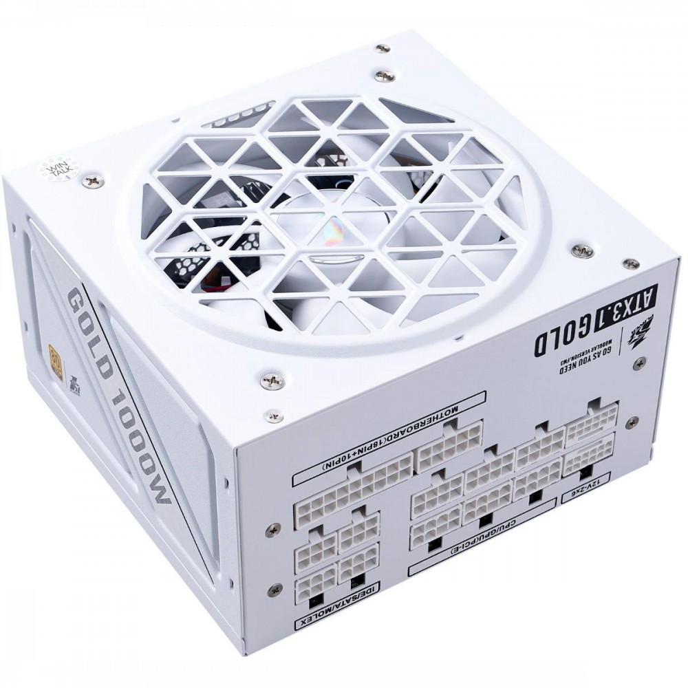 Блок питания 1STPLAYER NGDP GOLD HA-1000BA4-WH 1000 Вт, 80+ Gold — фото товара