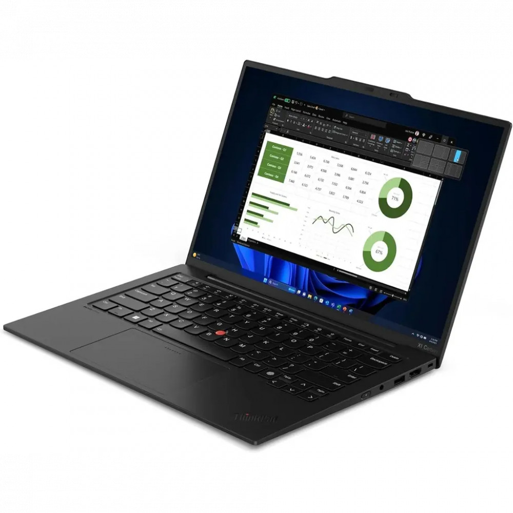 Ноутбук Lenovo X1 Carbon Gen 12 21KC00A7US 14 ", WUXGA 1920x1200 (16:10), Intel, Core Ultra 7, 32 Гб, 512 ГБ, Intel Graphics, Windows 11 Pro - миниатюра 4