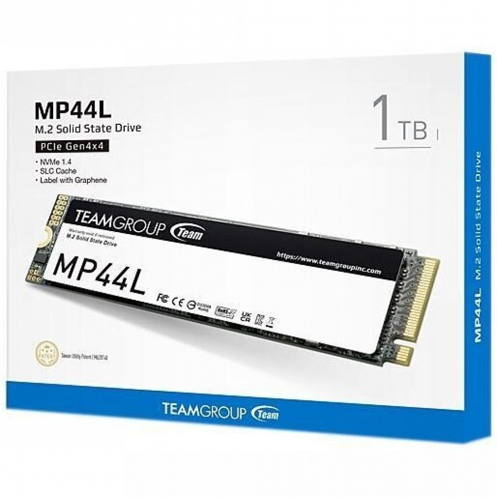Жесткий диск Team Group MP44L TM8FPK001T0C101 SSD (твердотельные), 1 ТБ, M.2, PCIe - миниатюра 4