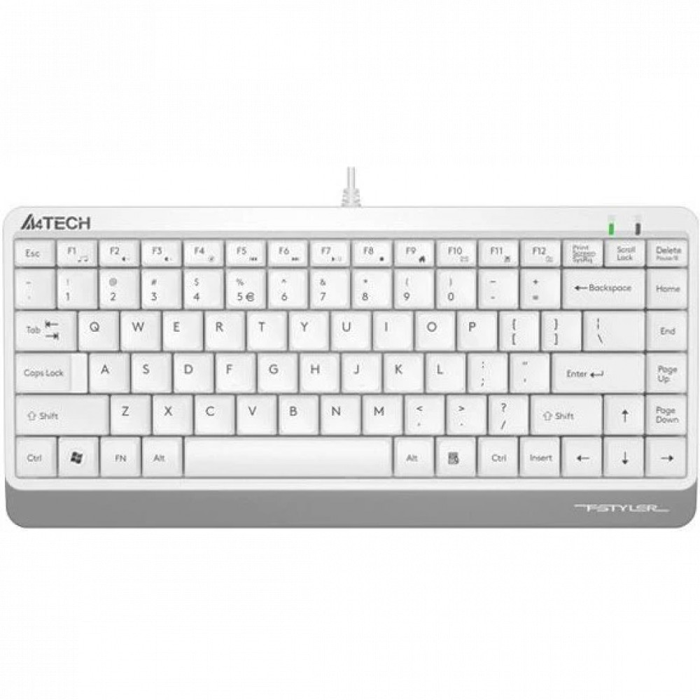 Клавиатура A4Tech Fstyler FK11 White FK11-WHITE Проводная, USB — фото товара