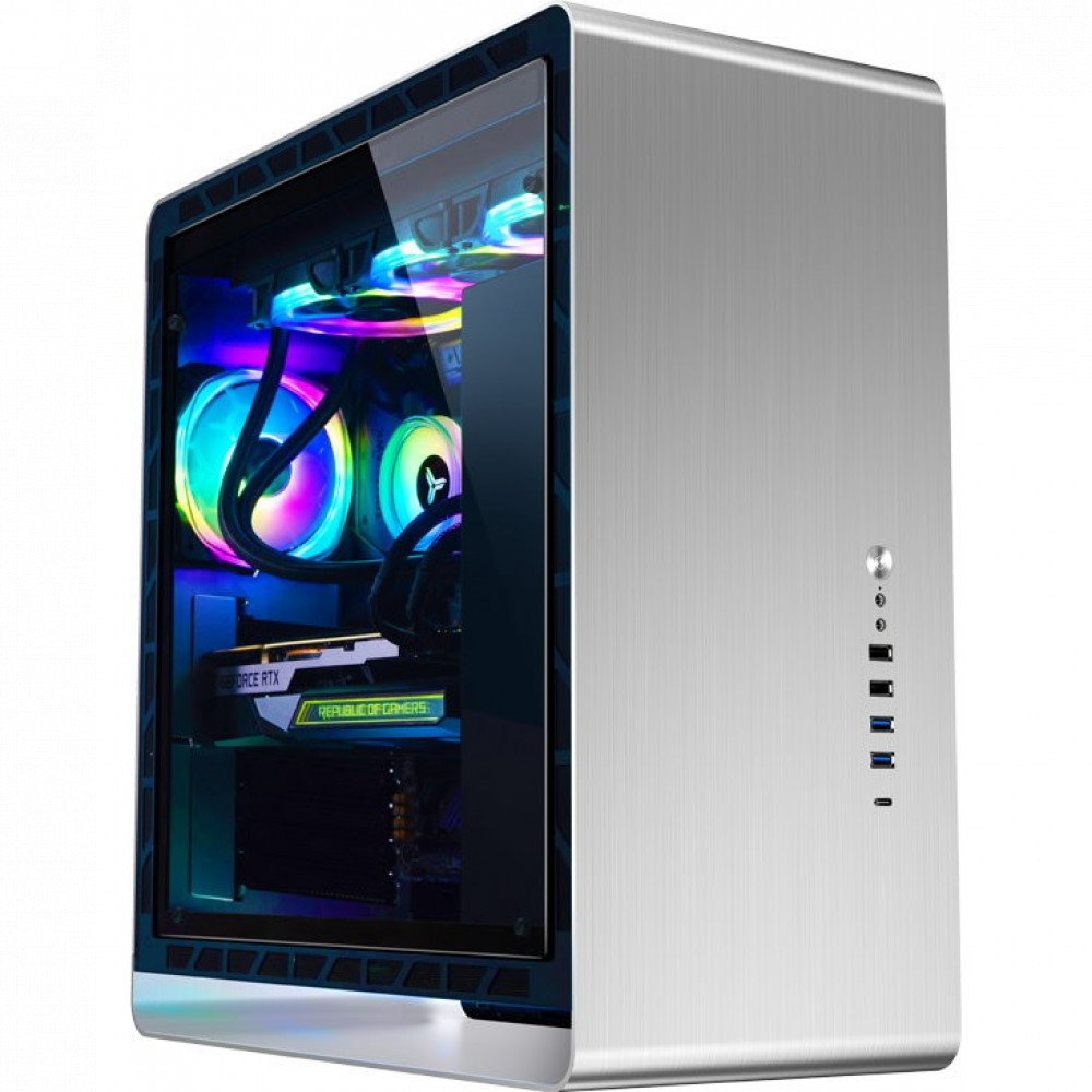Корпус Jonsbo UMX6-G Silver Mid-Tower — фото товара