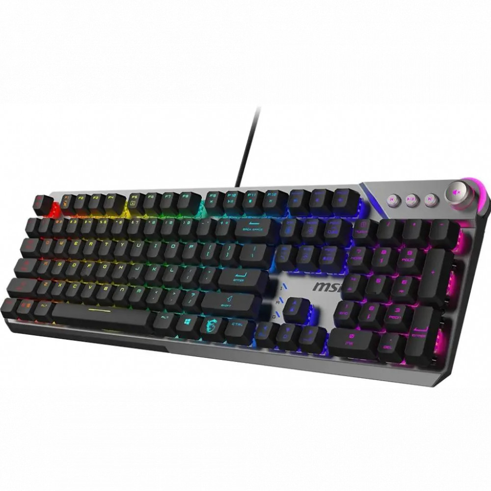 Клавиатура MSI STRIKE 600 Silent S11-04RU256-CLA Проводная, USB - миниатюра 2