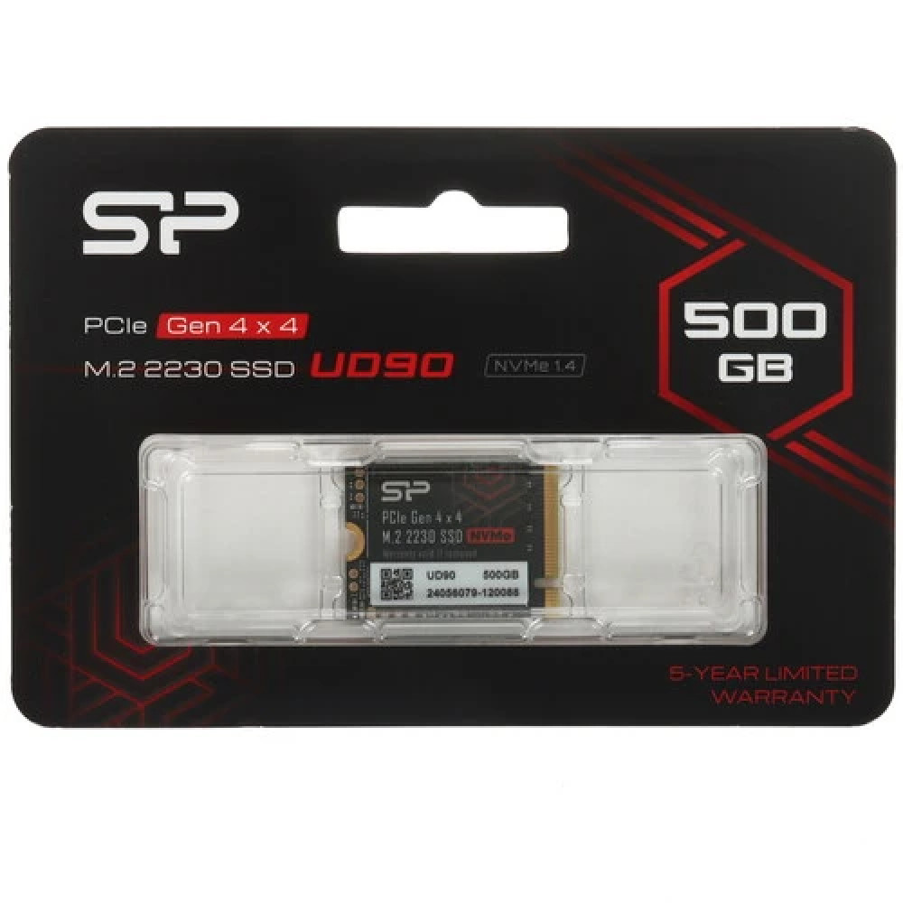 Жесткий диск Silicon Power UD90 SP500GBP44UD9007 SSD (твердотельные), 500 ГБ, M.2, PCIe — фото товара