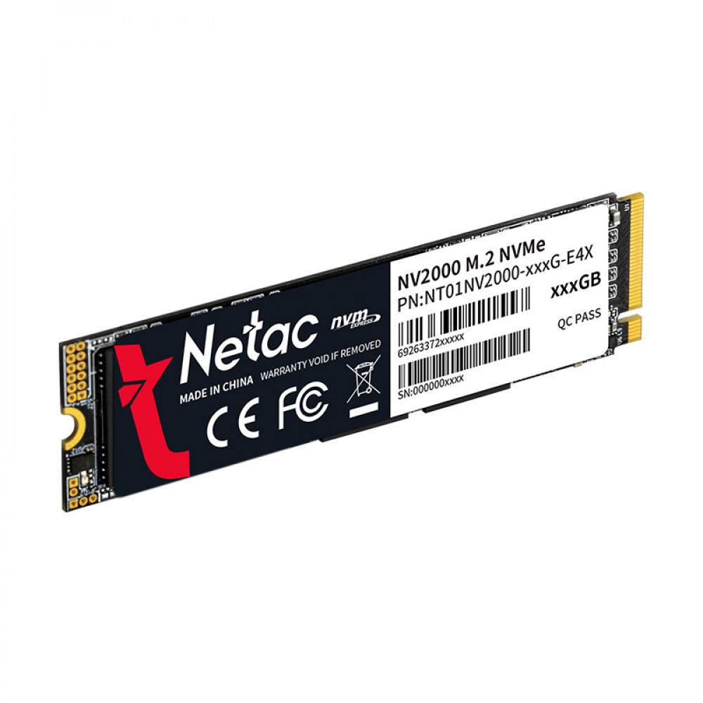 Жесткий диск Netac NV2000 Series NT01NV2000-1T0-E4X SSD (твердотельные), 1 ТБ, M.2, PCIe - миниатюра 3