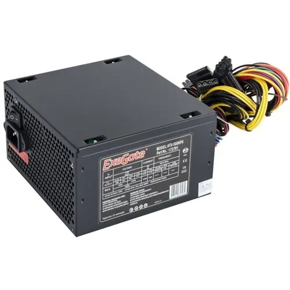 Блок питания ExeGate 500NPX EX224734RUS-PC 500 Вт - миниатюра 2