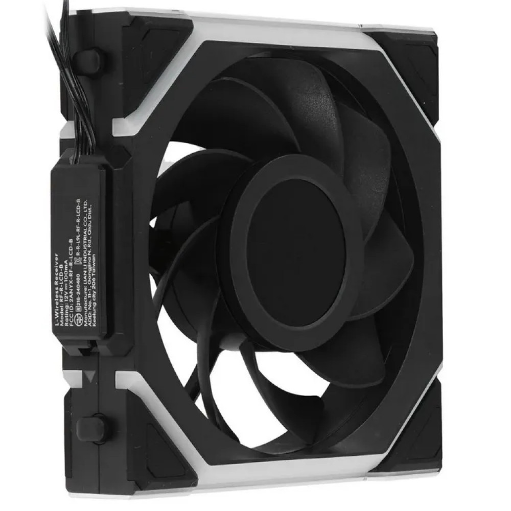 Система охлаждения Lian Li UNI FAN SL WIRELESS LCD 3x120mm Black G99.12SLLCD1W3B.00 Для системного блока - миниатюра 2