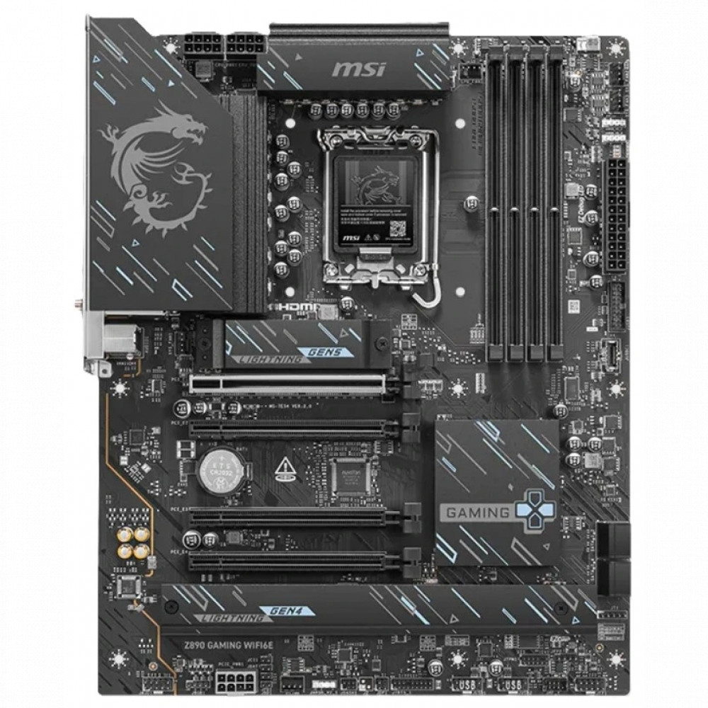 Материнская плата MSI Z890 GAMING WIFI6E ATX, LGA 1851 — фото товара
