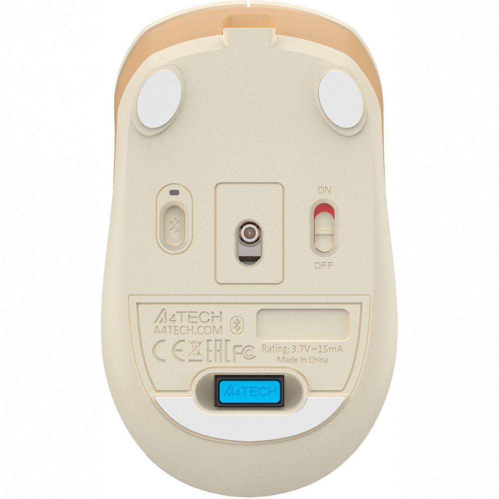 Мышь A4Tech Fstyler FB26CS AIR Cafe Latte Бюджетные, Беспроводная - миниатюра 9