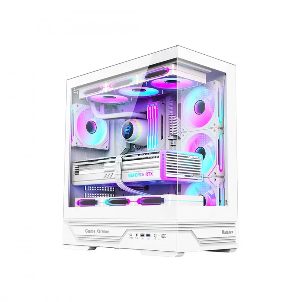 Корпус Huntkey GX760A White Mid-Tower — фото товара