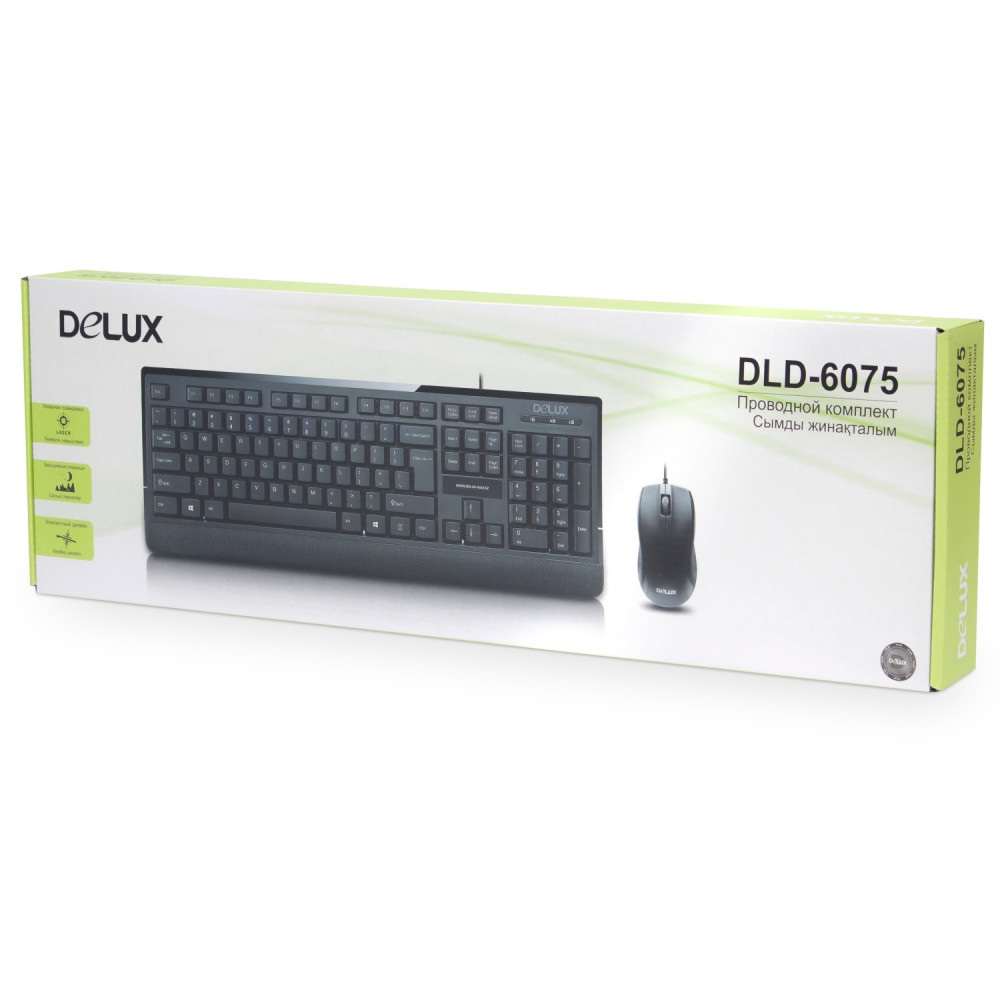 Клавиатура + мышь Delux DLD-6075 - миниатюра 3
