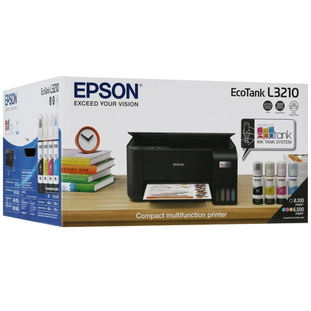 МФУ Epson L3210 C11CJ68401/C11CJ68403/C11CJ68405 А4, Струйный, Цветная - миниатюра 5