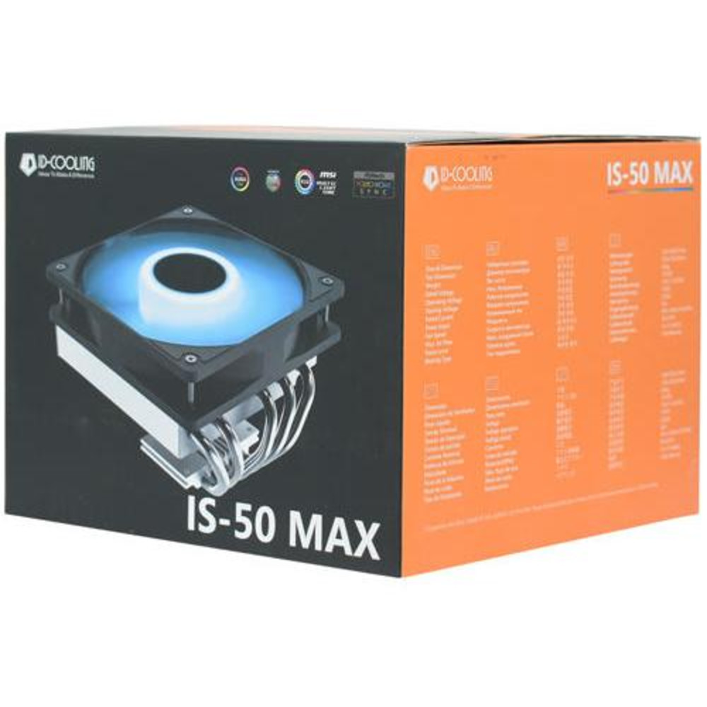 Система охлаждения ID-Cooling IS-50 MAX RGB Для процессора - миниатюра 3
