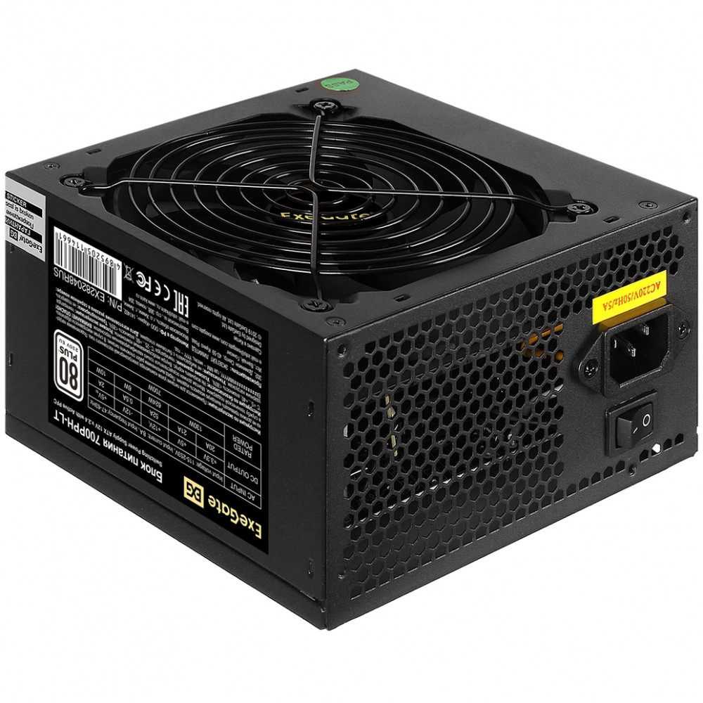 Блок питания ExeGate 700PPH-LT-S-OEM EX282048RUS-OEM-S 700 Вт - миниатюра 2
