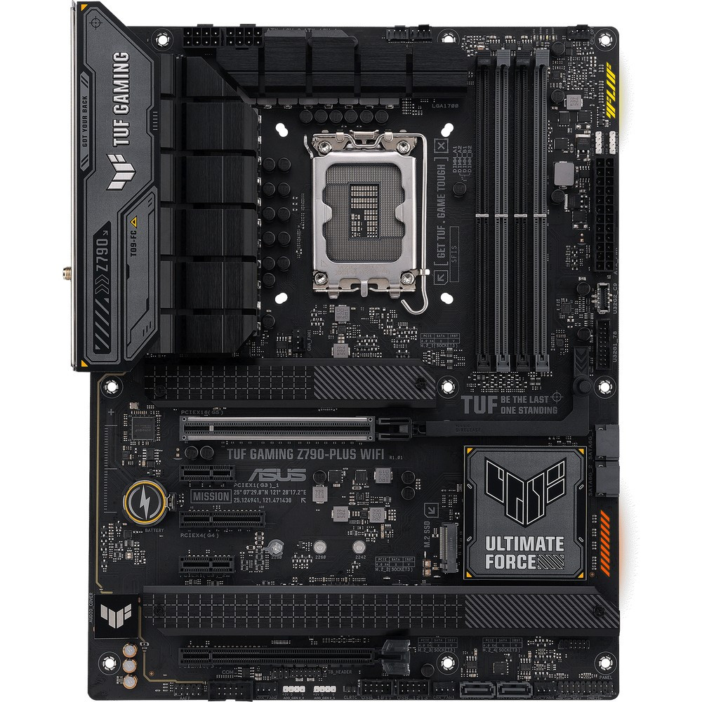 Материнская плата Asus TUF GAMING Z790-PLUS WIFI 90MB1D80-M0EAY0 ATX, LGA 1700 - миниатюра 2