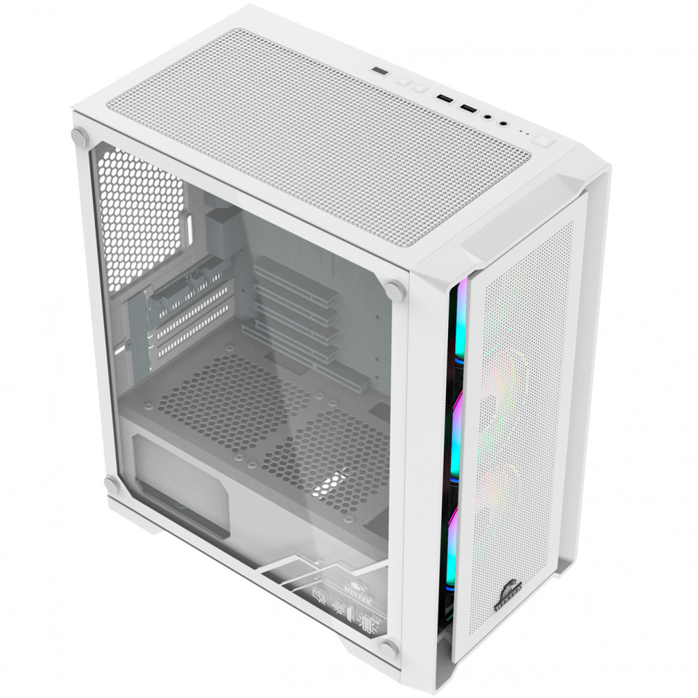 Корпус Wintek Andromeda White D531-W TG Mid-Tower - миниатюра 2