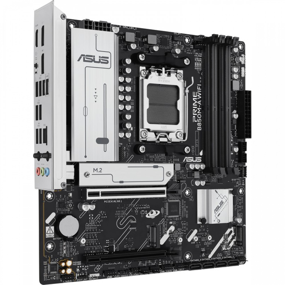 Материнская плата Asus PRIME B850M-A WIFI 90MB1LN0-M0EAY0 Micro-ATX, AMD AM5 - миниатюра 2