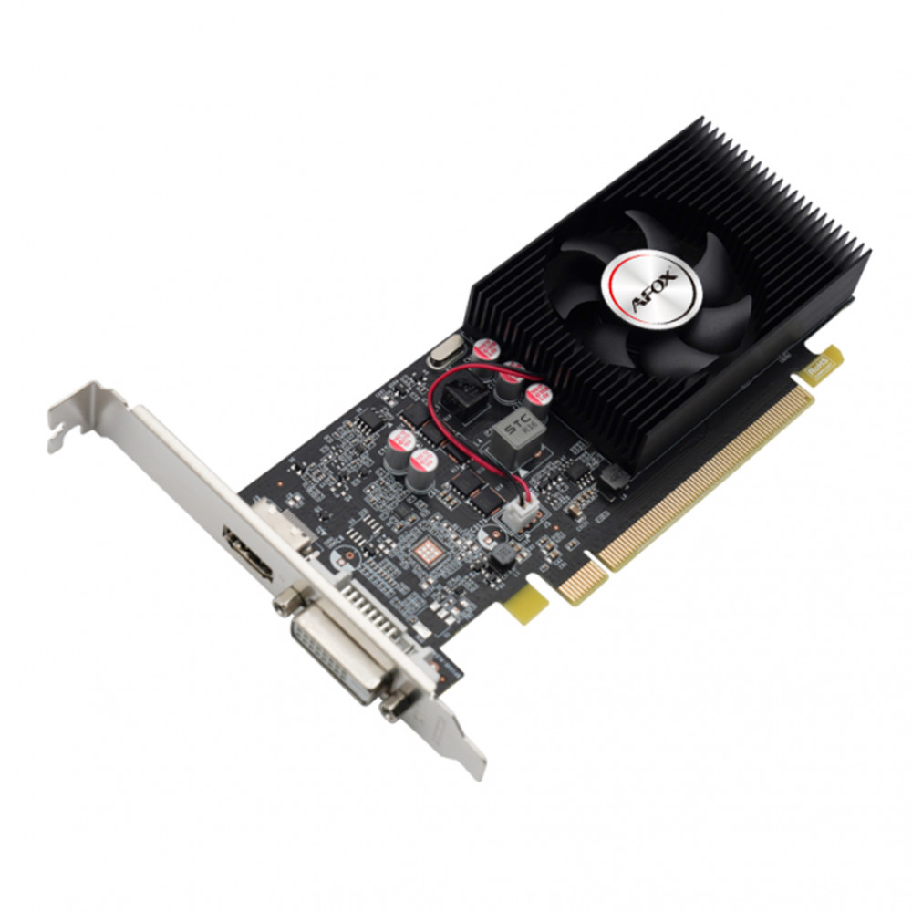 Видеокарта AFOX GT1030 4GB D4 LP Single Fan AF1030-4096D4L2 4 ГБ - миниатюра 2