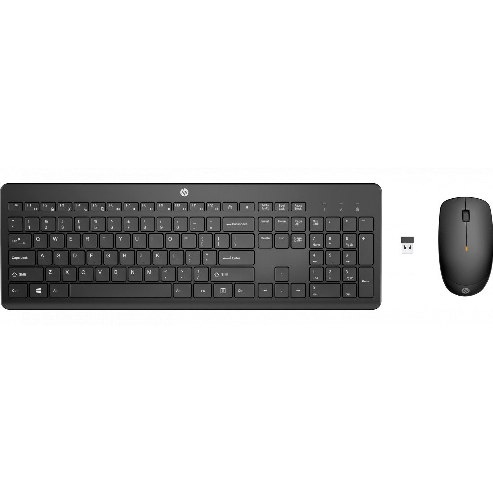 Клавиатура + мышь HP 235 WL Mse/KB Combo Brac RUSS 1Y4D0UT#B15 — фото товара