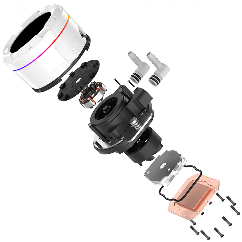 Система охлаждения ID-Cooling SL360 WHITE Для процессора - миниатюра 2