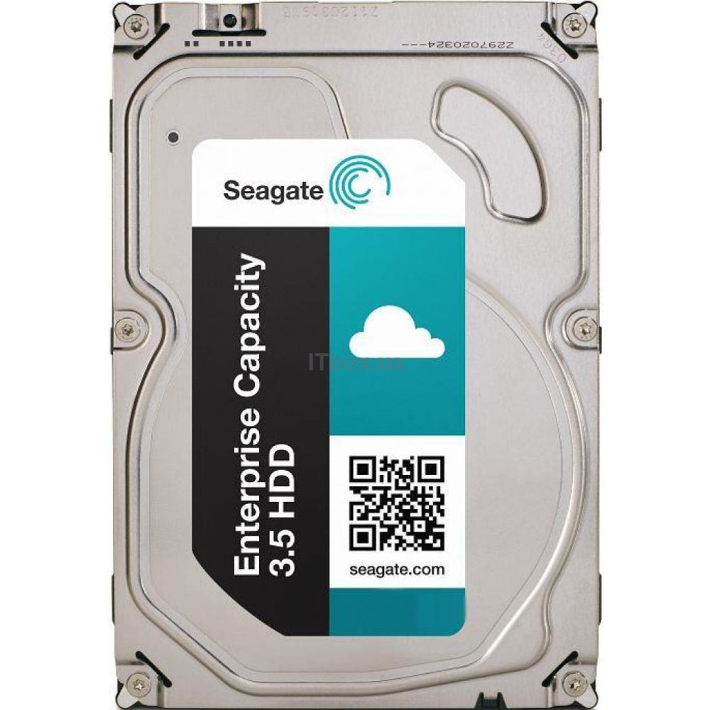 Жесткий диск Seagate Enterprise Capacity 4TB SATA 3.5" 7200RPM 128Mb ST4000NM0035 HDD (классические), 4 ТБ, 3.5 дюйма, SATA — фото товара