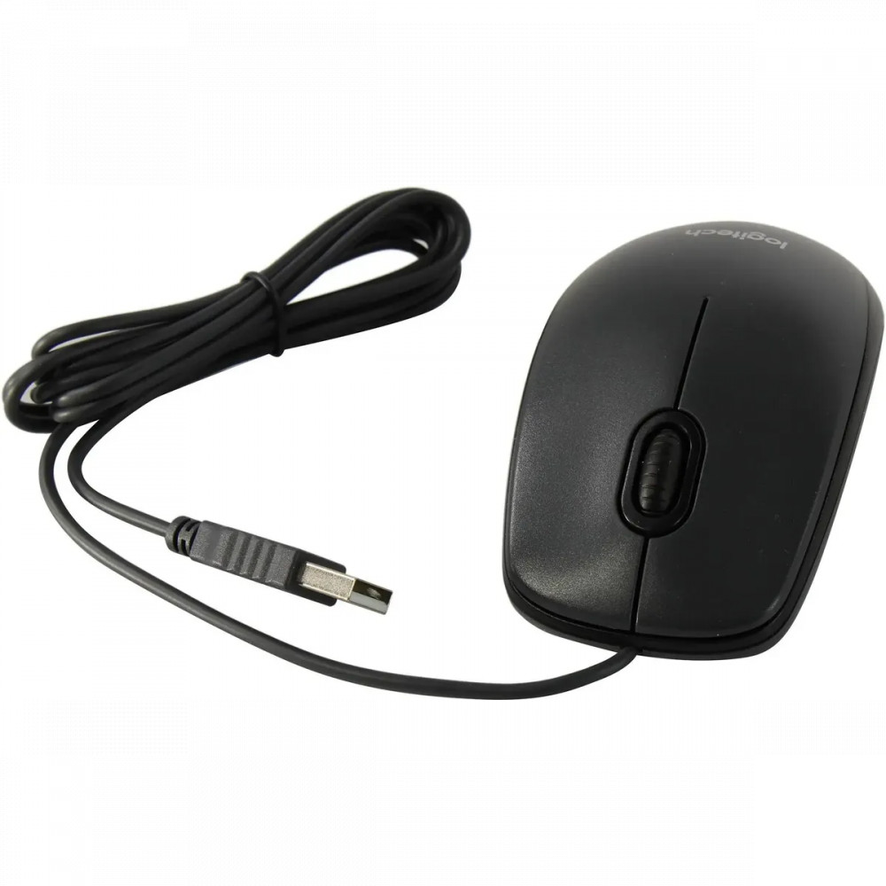 Мышь Logitech M90 Grey 910-001793 Бюджетные, Проводная - миниатюра 2