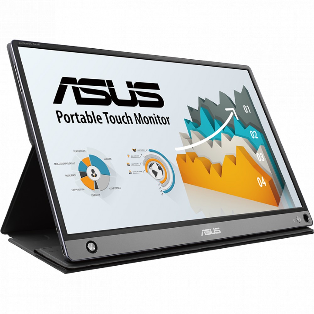 Монитор Asus ZenScreen Touch MB16AMT 90LM04S0-B01170 15.6 ", IPS, Full HD 1920x1080 (16:9), 60 Гц — фото товара