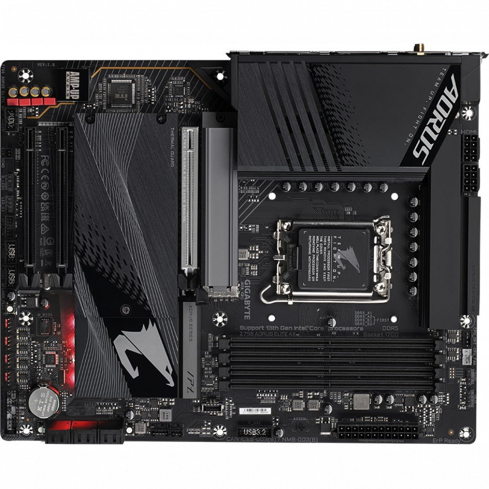 Материнская плата Gigabyte Z790 AORUS ELITE AX Z790 AORUS ELITE AX (REV1.0) ATX, LGA 1700 - миниатюра 4