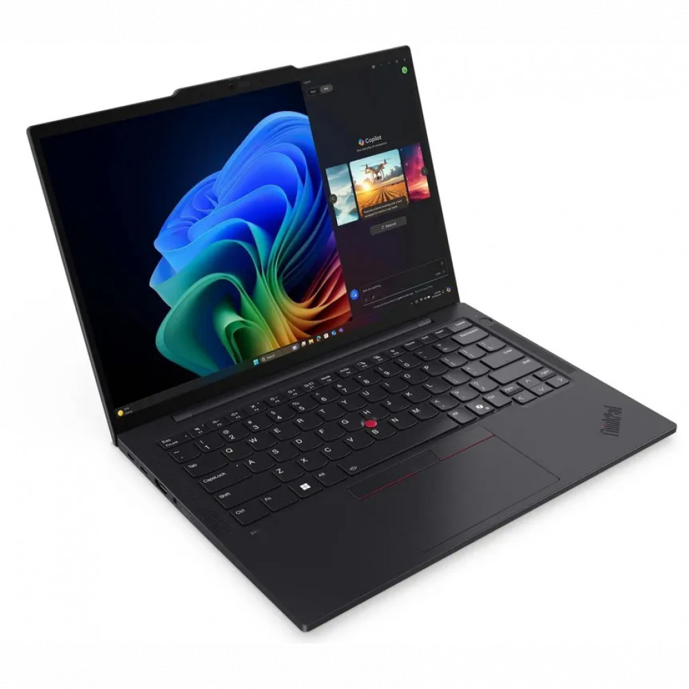 Ноутбук Lenovo ThinkPad T14s Gen 6 21QX000KUS 14 ", WUXGA 1920x1200 (16:10), Intel, Core Ultra 7, 32 Гб, 1 ТБ, Intel Graphics, Windows 11 Pro — фото товара