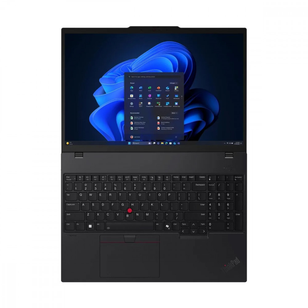 Ноутбук Lenovo 21QE0063FW 16 ", WUXGA 1920x1200 (16:10), Intel, Core Ultra 5, 16 Гб, 512 ГБ, Intel Graphics - миниатюра 2