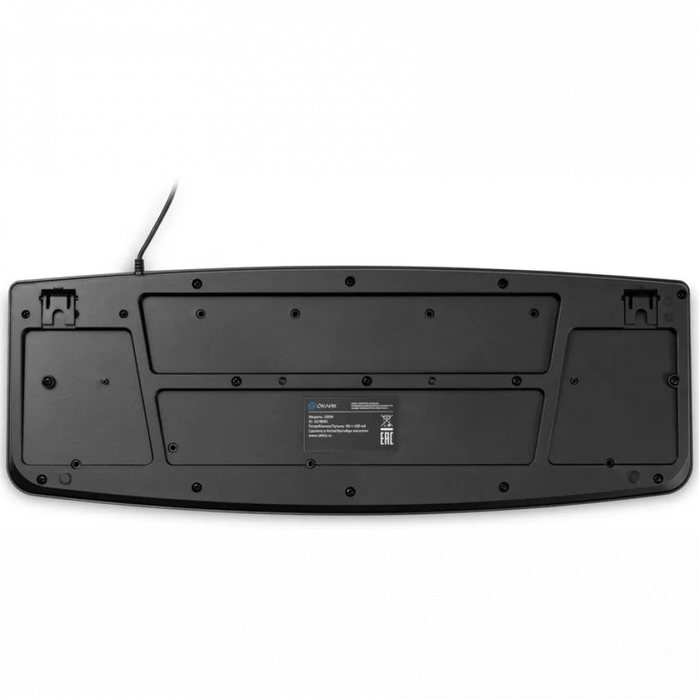 Клавиатура Oklick 105M 1678092 Проводная, USB - миниатюра 3