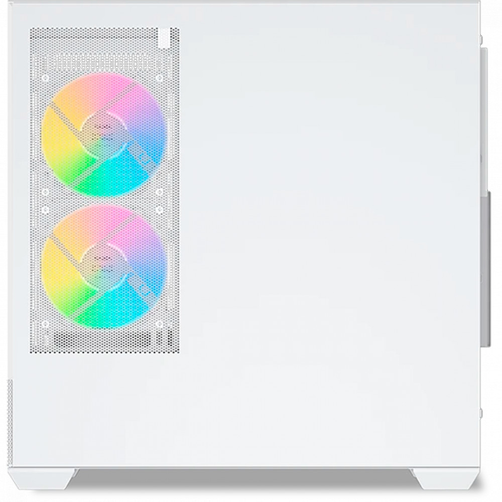 Корпус Sama V40 White V40-WHADA6X1-GL Mid-Tower - миниатюра 4