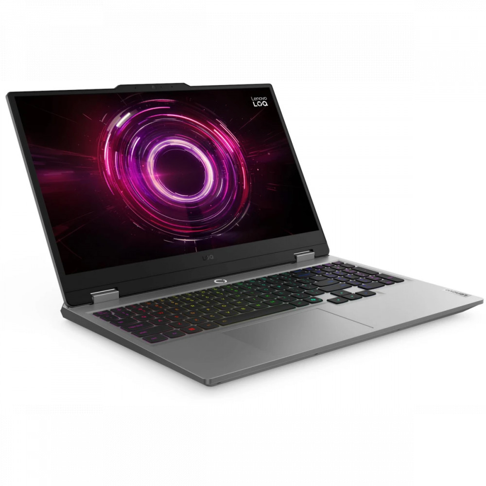 Ноутбук Lenovo LOQ 15AHP10 Luna Grey 83JG00DLRK 15.6 ", FHD 1920x1080 (16:9), AMD, Ryzen 7, 32 Гб, 1 ТБ, nVidia GeForce RTX 5050 — фото товара