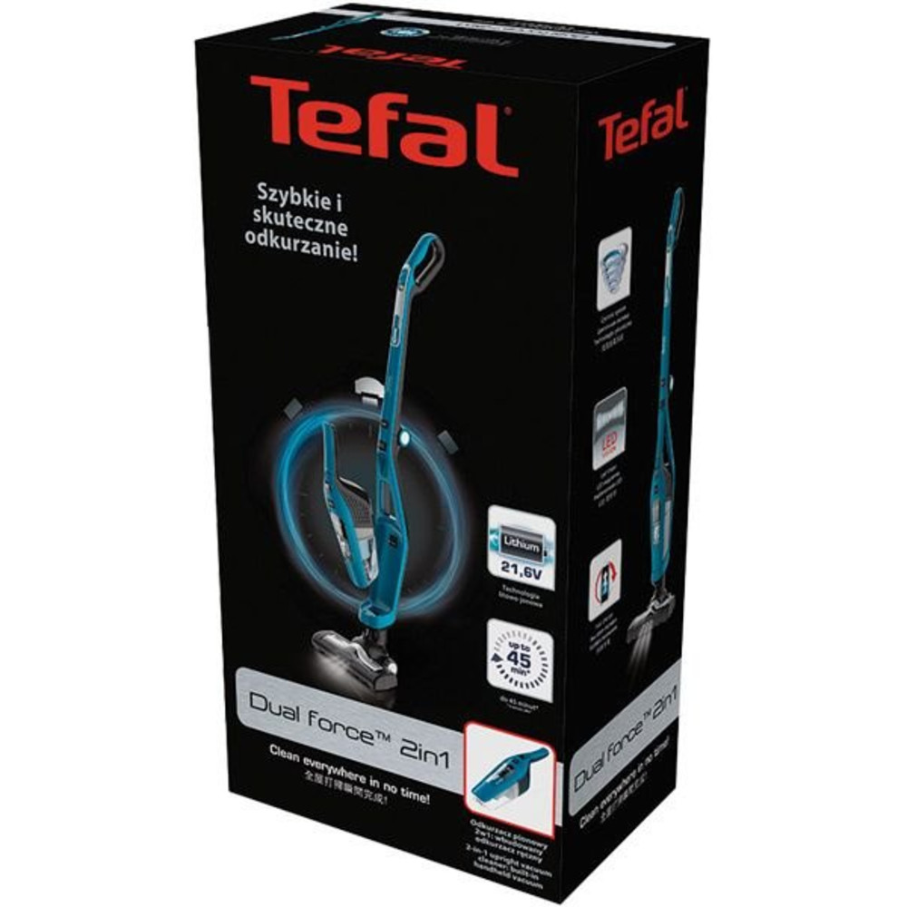 Пылесос Tefal TY6751WO 2211400444 Вертикальный, 750 Вт - миниатюра 4