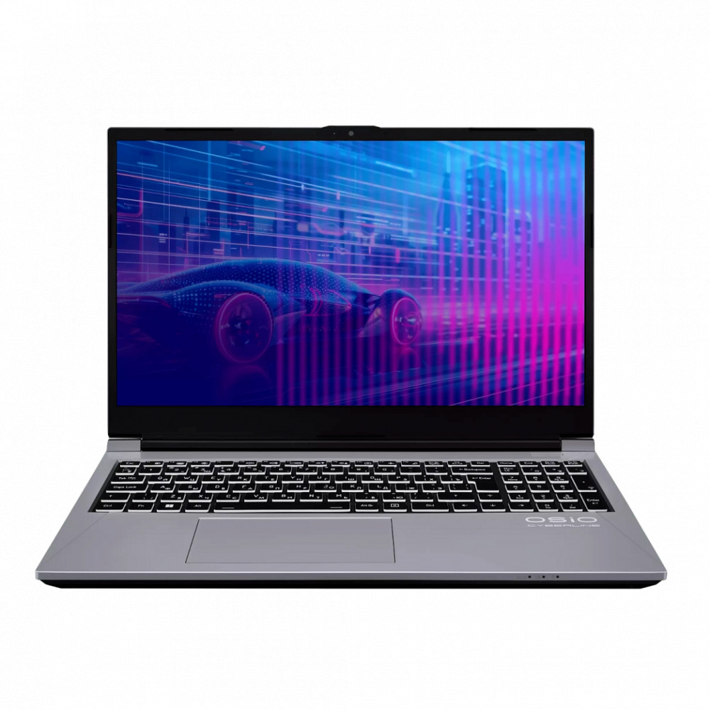 Ноутбук OSIO CyberLine C150i C150i-003 15.6 ", FHD 1920x1080 (16:9), Intel, Core i5, 16 Гб, 512 ГБ, NVIDIA GeForce RTX 4060 — фото товара