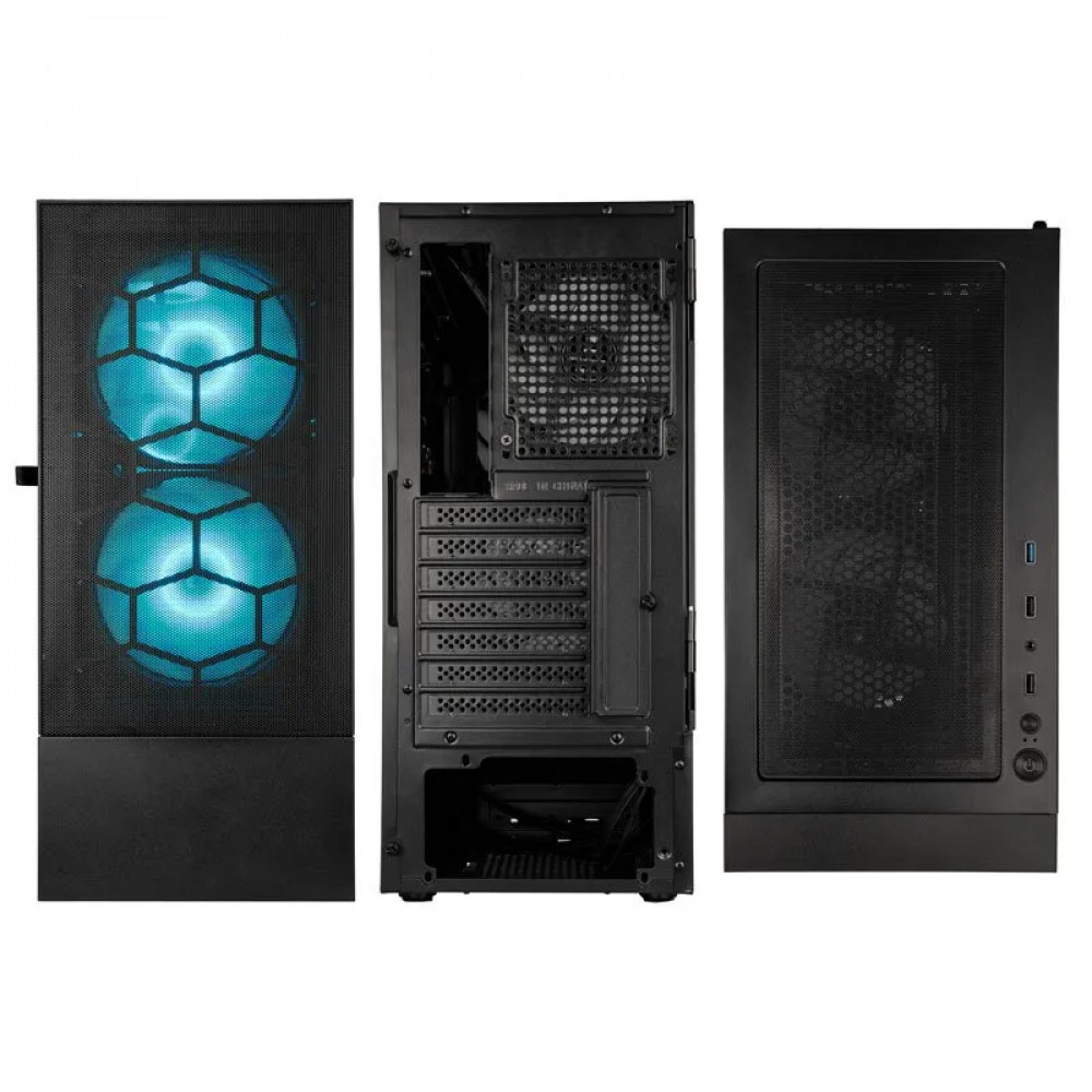 Корпус Kolink Observatory MX Mesh ARGB Black PGW-CH-KOL-116 Mid-Tower - миниатюра 3