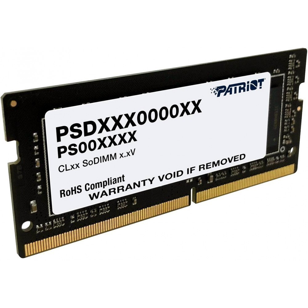 ОЗУ Patriot Signature PSD432G26662S SO-DIMM, DDR4, 32 Гб, 2666 МГц — фото товара