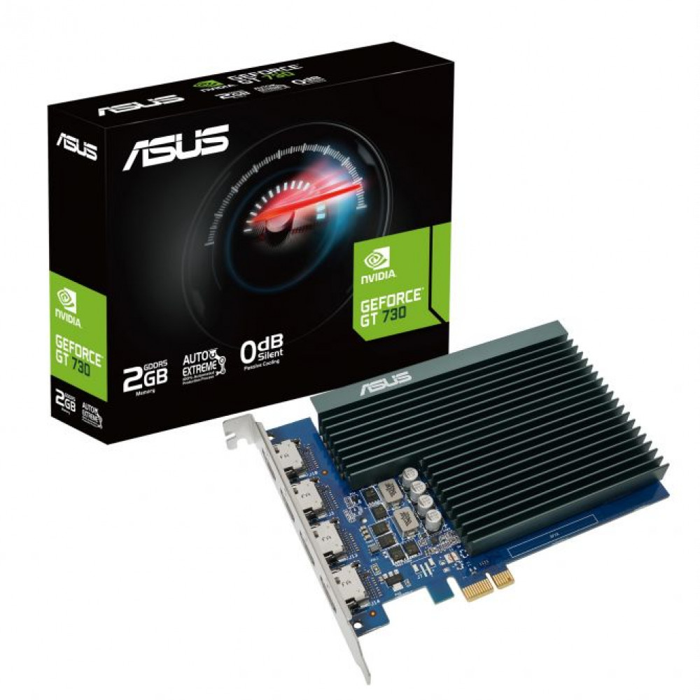 Видеокарта Asus GT 730 2GB 90YV0H20-M0NA00 2 ГБ - миниатюра 3