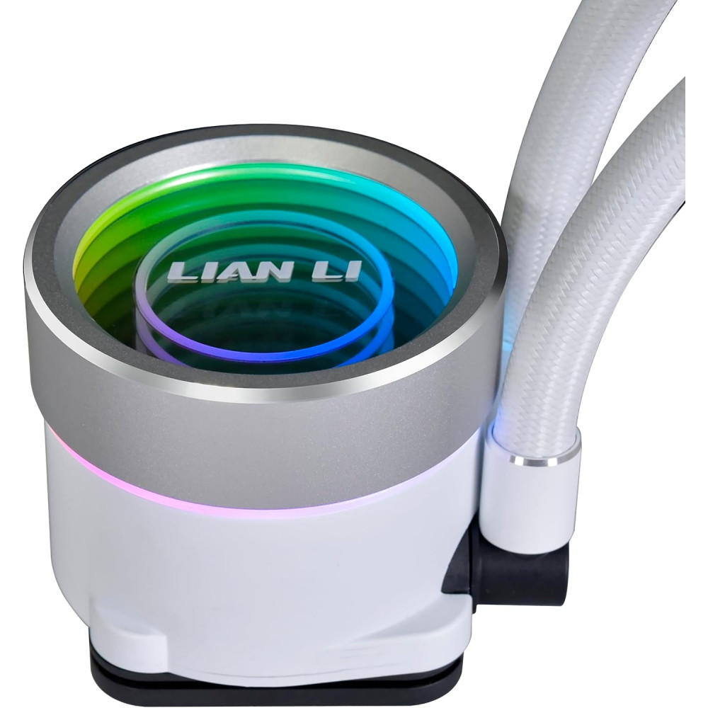 Система охлаждения Lian Li GALAHAD II TRINITY 360 ARGB White GA2T36W Для процессора - миниатюра 4