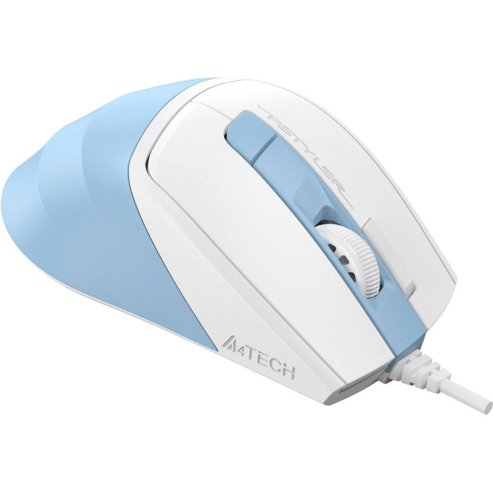 Мышь A4Tech FSTYLER FM45S AIR LCY BLUE FM45S Air Icy Blue Бюджетные, Проводная - миниатюра 3