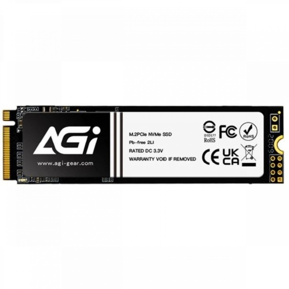 Жесткий диск ELP Imaging AI828 AGI2T0G44AI828 SSD (твердотельные), 2 ТБ, M.2, PCIe — фото товара