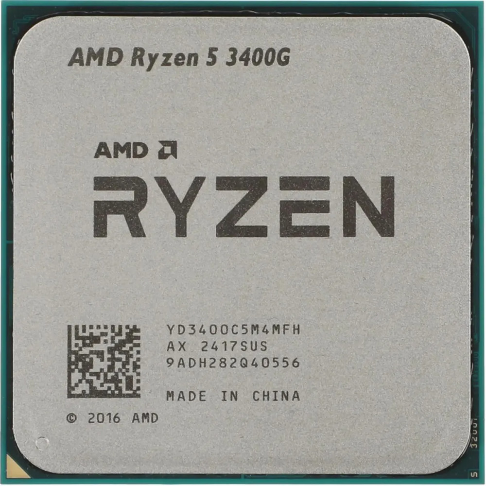 Процессор AMD Ryzen 5 3400G YD3400C5M4MFH Ryzen 5 — фото товара
